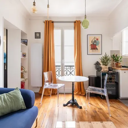Vibrant Parisian-style 1bd Apartmentla Париж