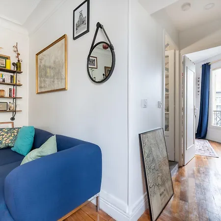 Vibrant Parisian-style 1bd Apartmentla